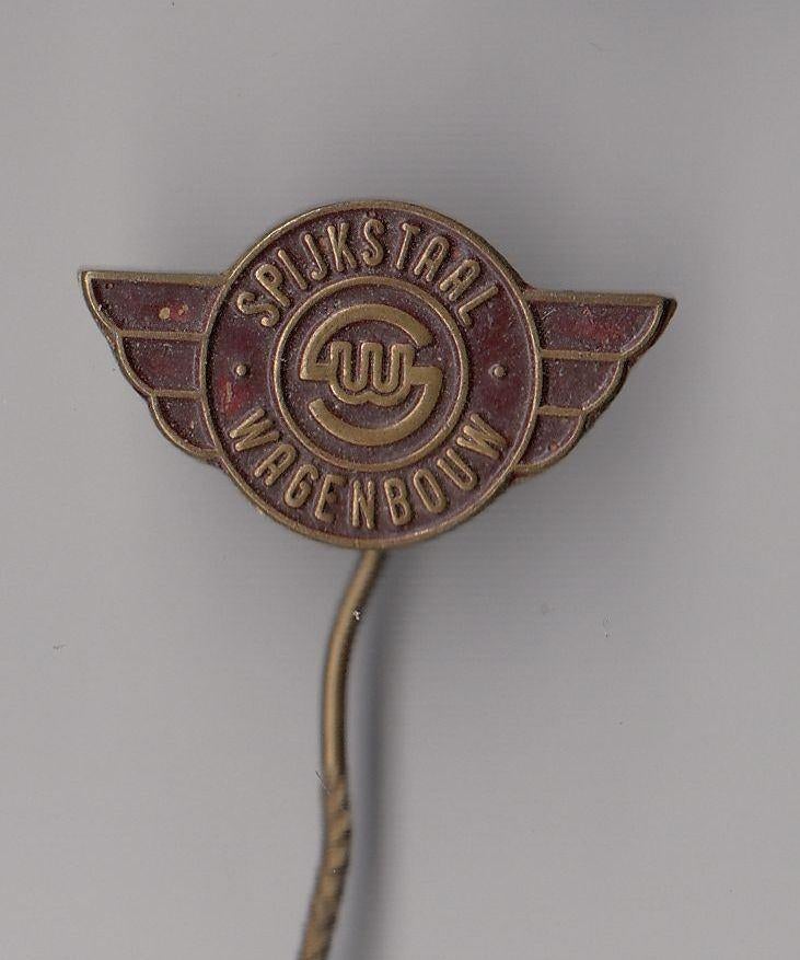 Spijkstaal Wagenbouw Electrische Auto Paars speldje, Gebruikt, Niet vindbaar, Niet vindbaar, Speldje of Pin