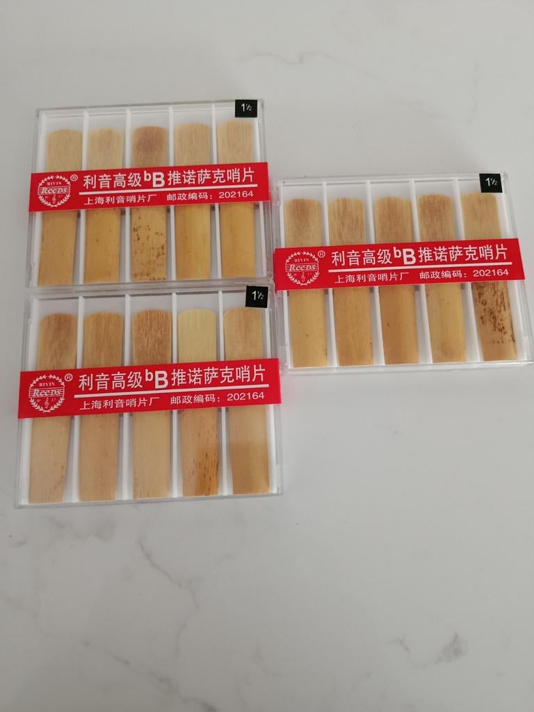 Rieten voor tenor saxofoon maat 1,5, Ophalen of Verzenden, Nieuw