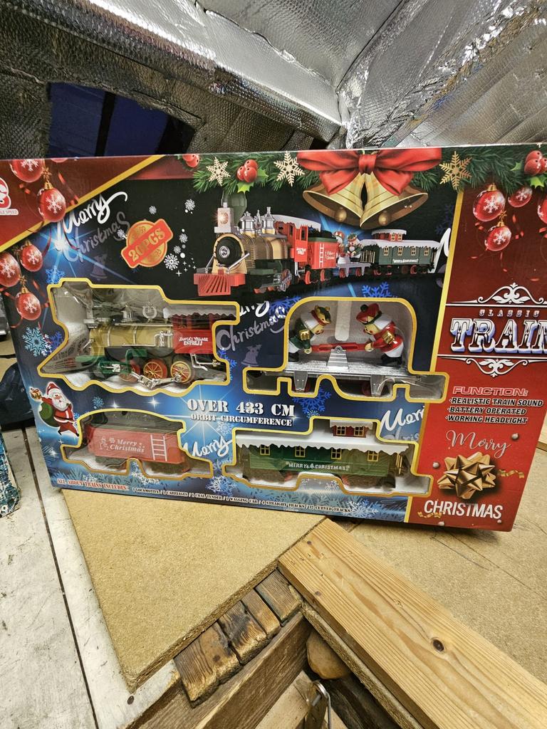 Kerst trein, Ophalen of Verzenden, Zo goed als nieuw