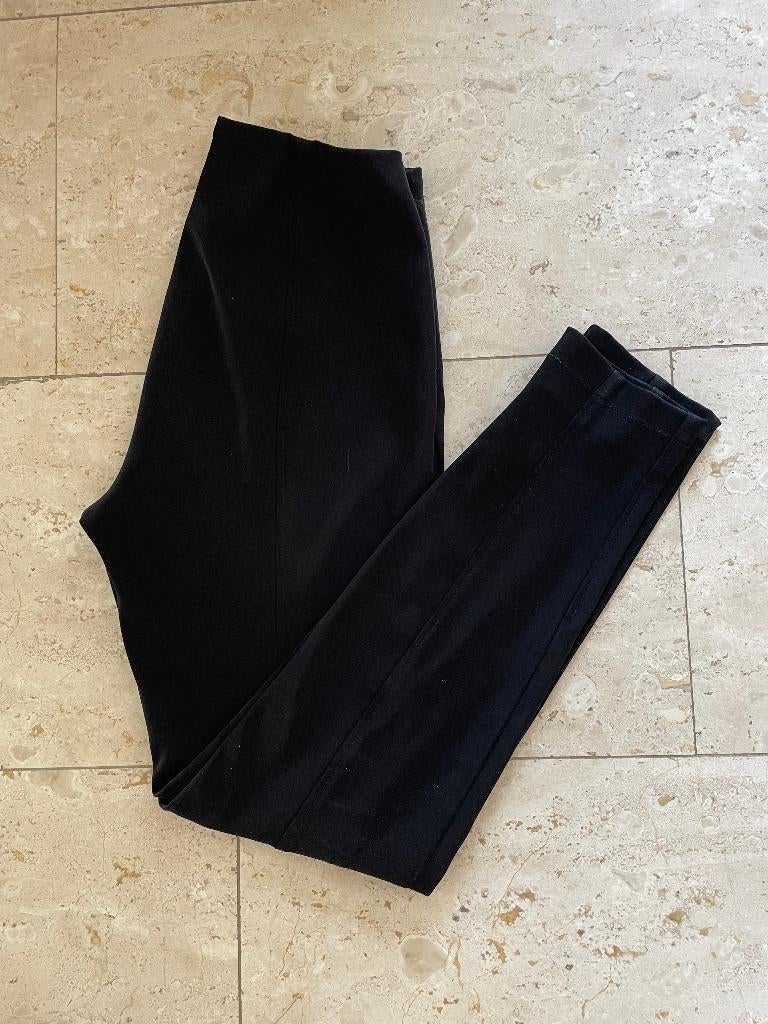 Marccain: z.g.a.n. zwarte smalle broek maat 36 (N1), Verzenden, Zwart, Maat 36 (S), Lang