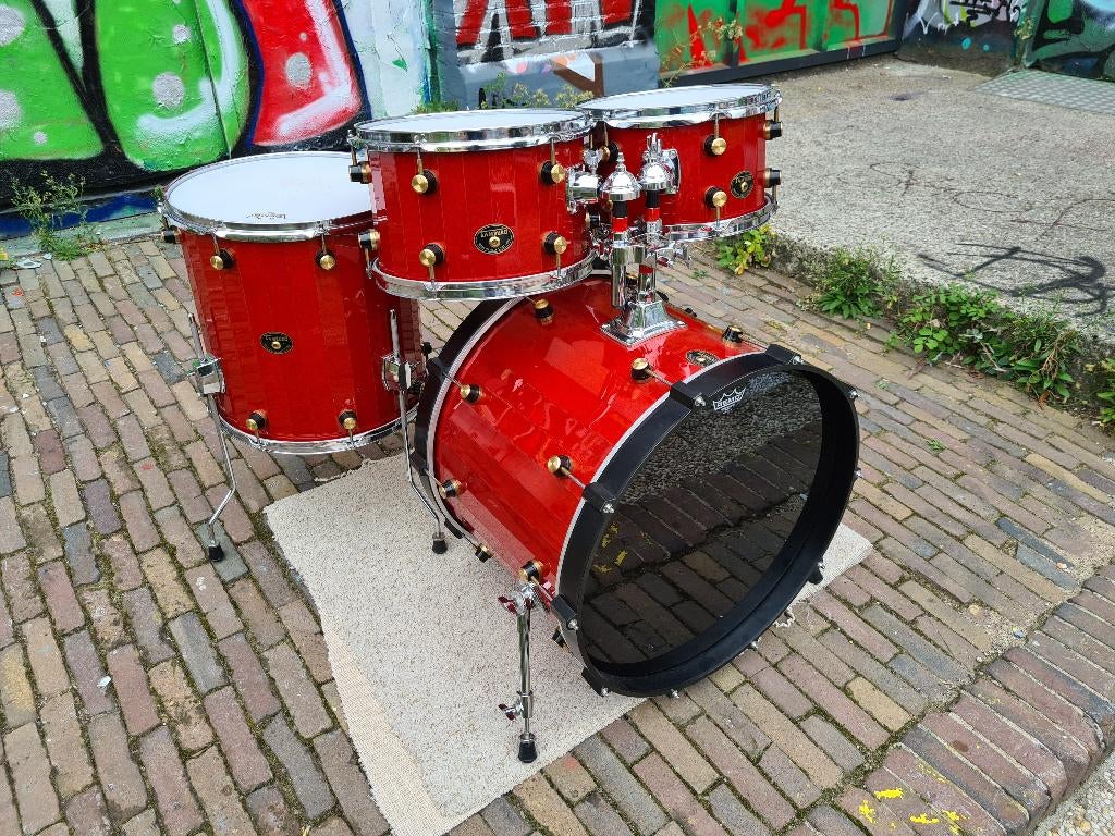 Tamburo Opera 2098 drumstel, Muziek en Instrumenten, Drumstellen en Slagwerk, Ophalen, Zo goed als nieuw, Overige merken