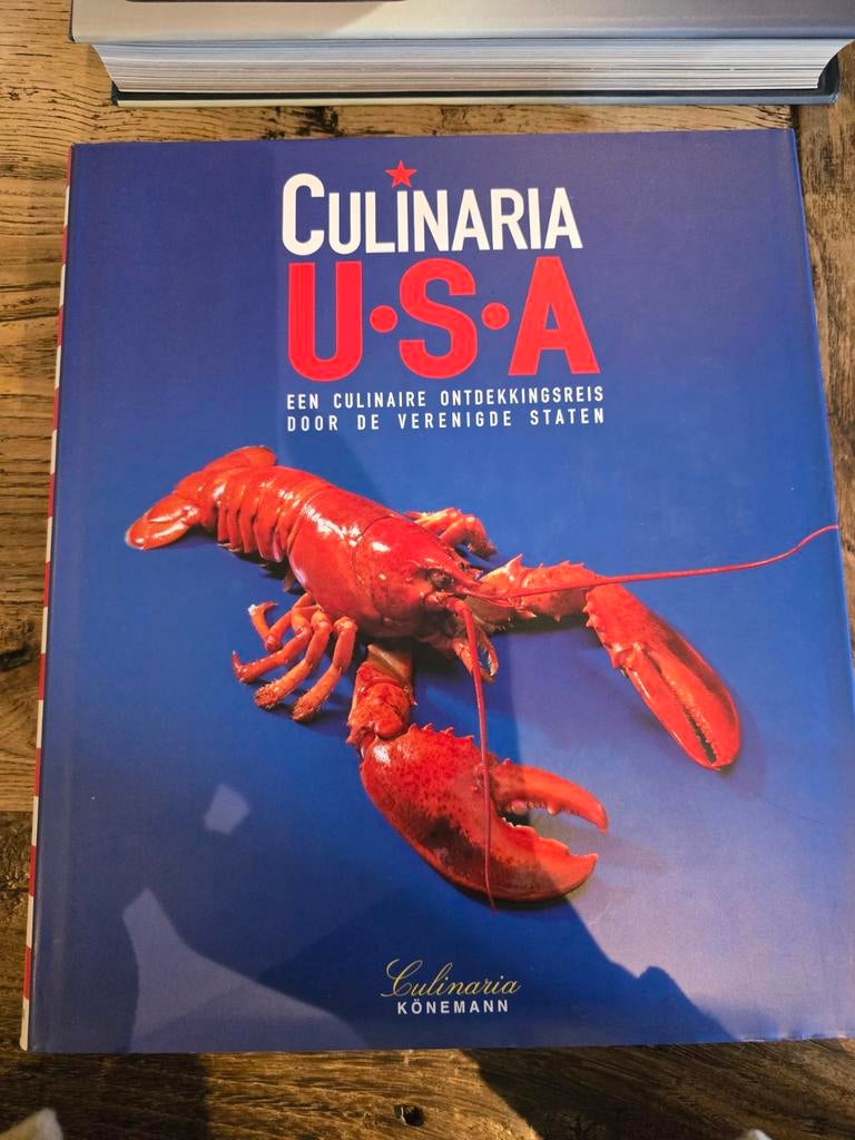 Culinaria U.S.A. Kookboek - Ontdekkingsreis door Amerika, Boeken, Kookboeken, Ophalen of Verzenden, Zo goed als nieuw, Culinaria Könemann
