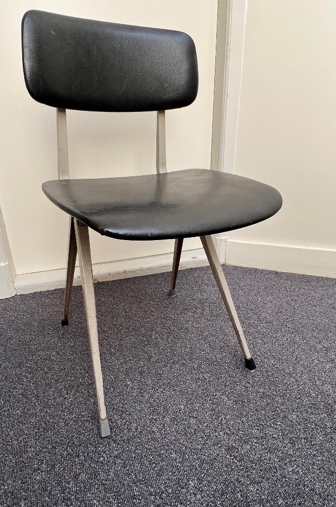 Result stoel Friso Kramer en Wim Rietveld, Ophalen, Gebruikt, Zwart, Metaal