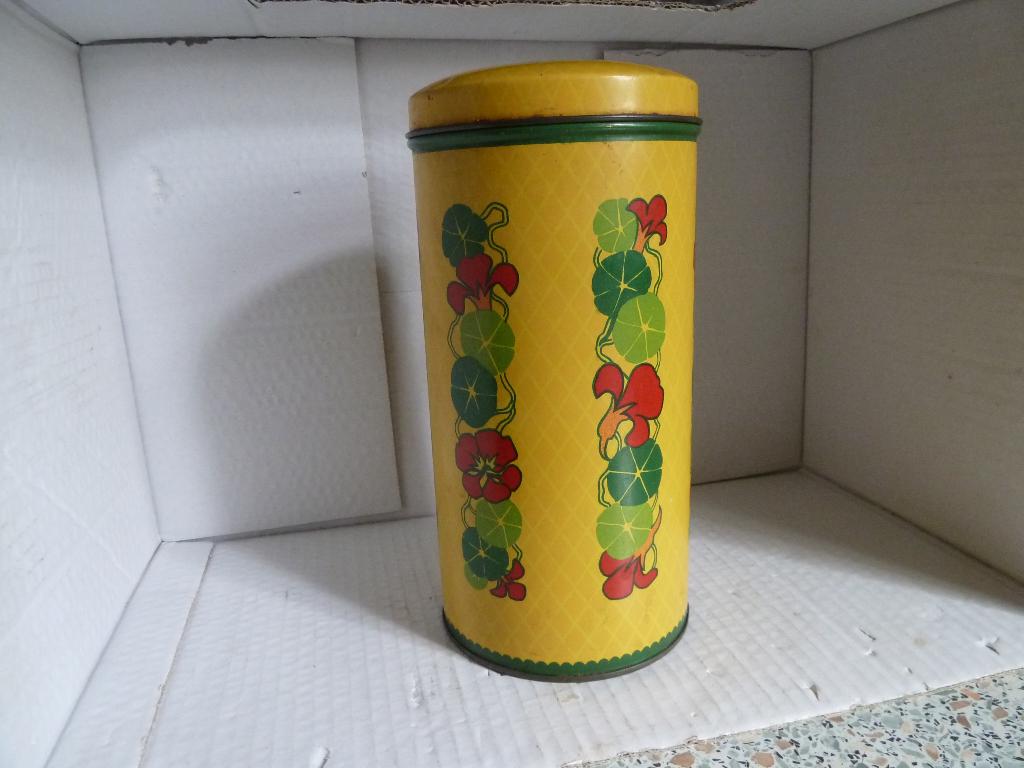 Verkade beschuitbus Rie Cramer RC2, Ophalen of Verzenden, Zo goed als nieuw, Beschuit, Verkade