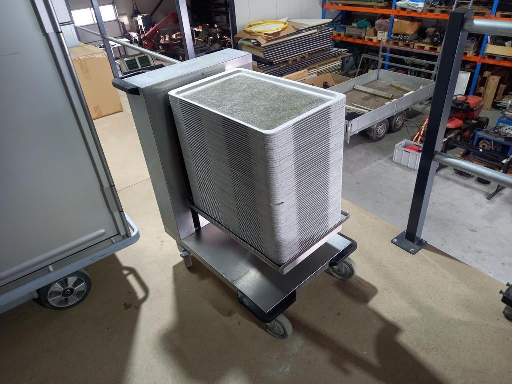 Horeca dienbladenwagen afruimwagen, Ophalen of Verzenden