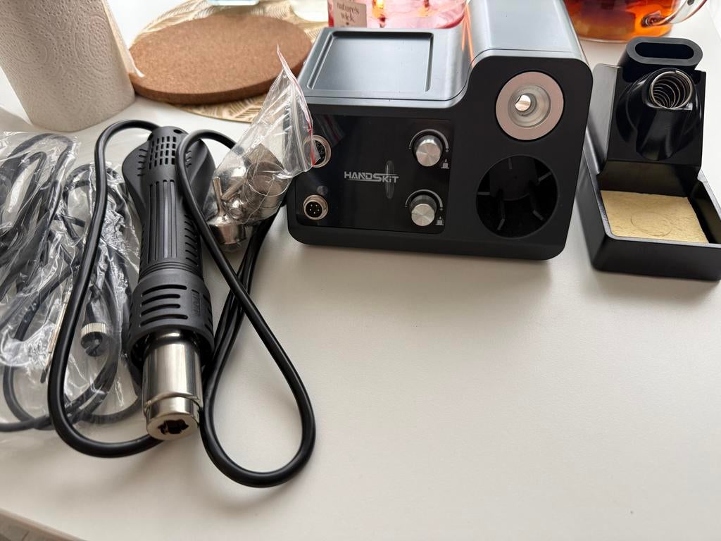 Nieuwe Digitale Soldeerstationkit met Heteluchtpistool, Ophalen, Nieuw