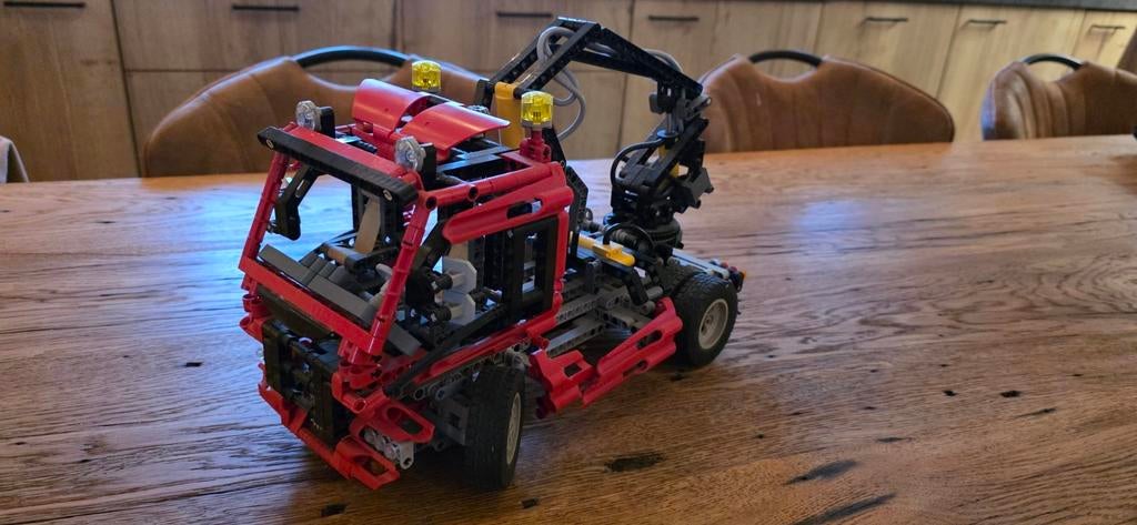 Lego Technic 8436 Truck met Kraan, Gebruikt, Lego, Aastvej 1, 7190 Billund, Denmark, Ophalen of Verzenden