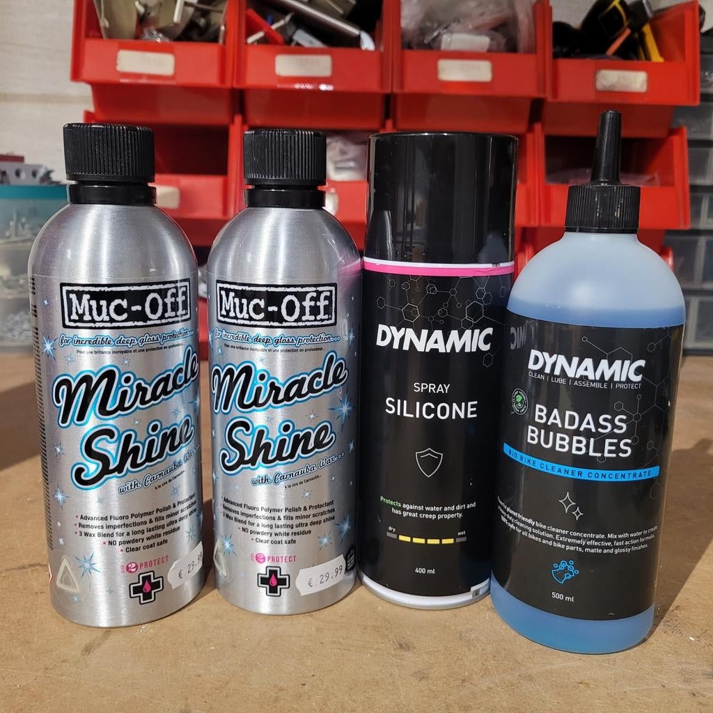 Fietsreinigingsset Muc-Off & Dynamic nieuw, Fietsen en Brommers, Fietsaccessoires | Fietsgereedschap, Nieuw, Overig gereedschap