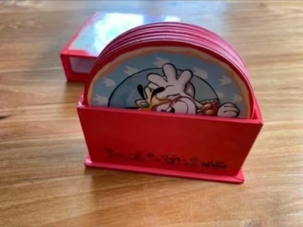 Diddl onderzetters, Ophalen of Verzenden, Zo goed als nieuw