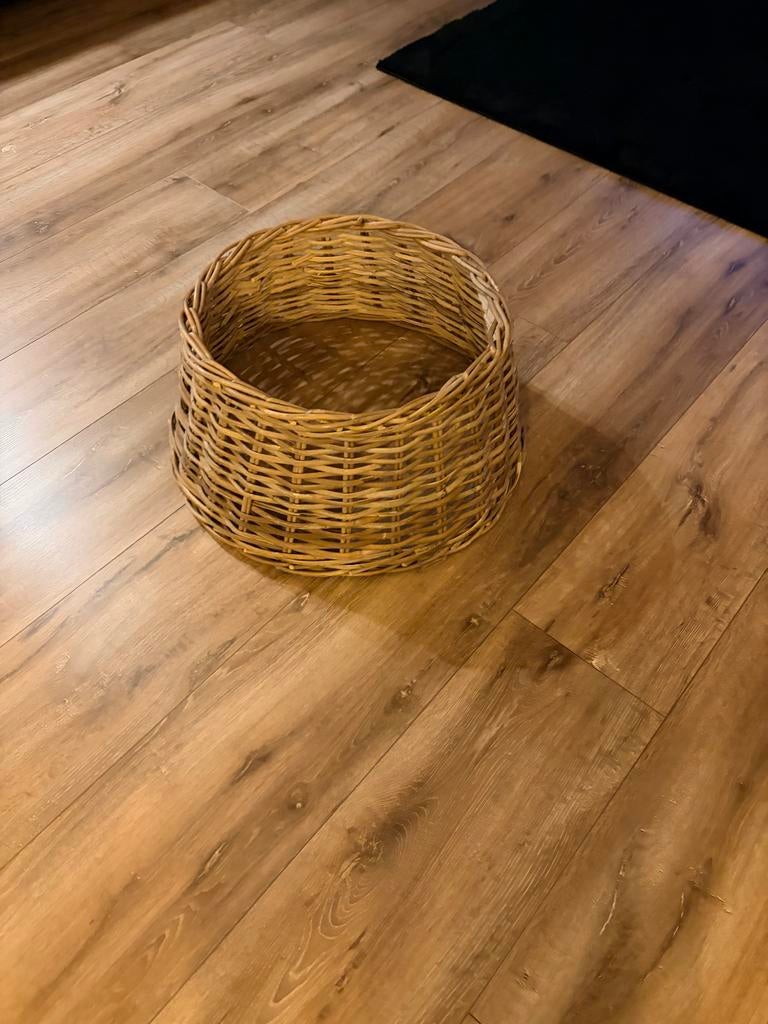 Rotan kerstboomhuls, Ophalen, Mand, Rond, Zo goed als nieuw