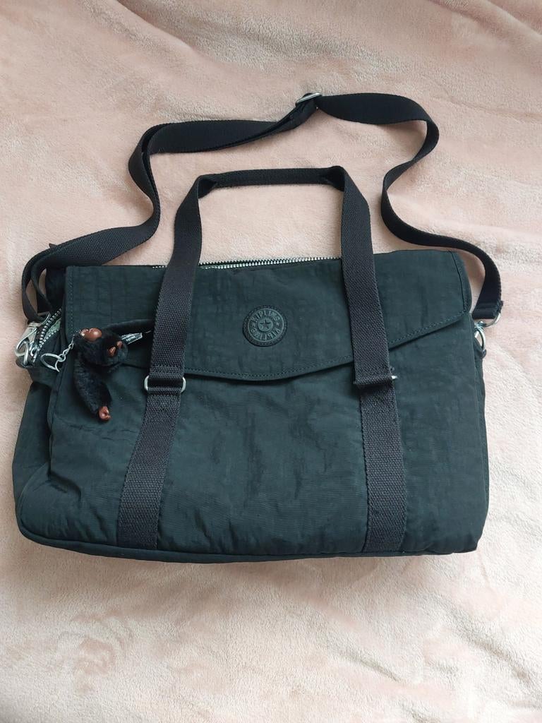 Zwarte laptoptas van Kipling, Ophalen, 14 inch, Aktetas