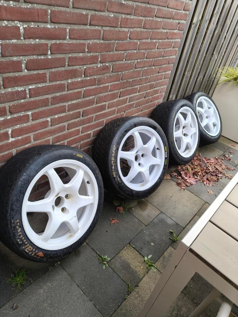 Compomotive mo6, Auto-onderdelen, Banden en Velgen, Ophalen, Gebruikt, Velg(en), 17 inch