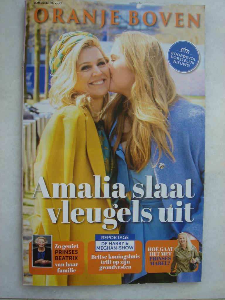 Oranje Boven Zomer Editie 2021 Tijdschrift, Verzamelen, Koninklijk Huis en Royalty, Ophalen of Verzenden, Nieuw, Tijdschrift of Boek
