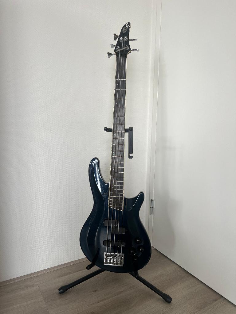 ESP Horizon bass 1990, Ophalen, Gebruikt, Solid body, Overige merken