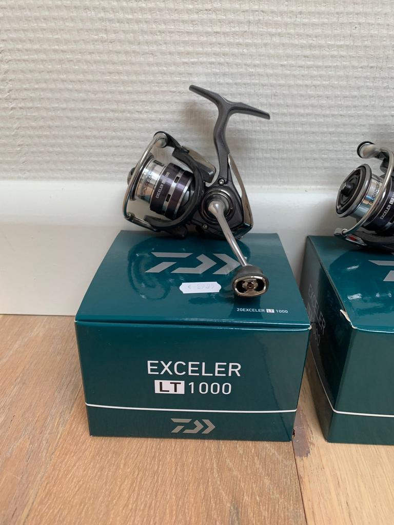 Nieuwe Daiwa Exceler LT 1000 & 2000 molens, 5 lagers, Watersport en Boten, Molen, Daiwa, Nieuw, Ophalen of Verzenden