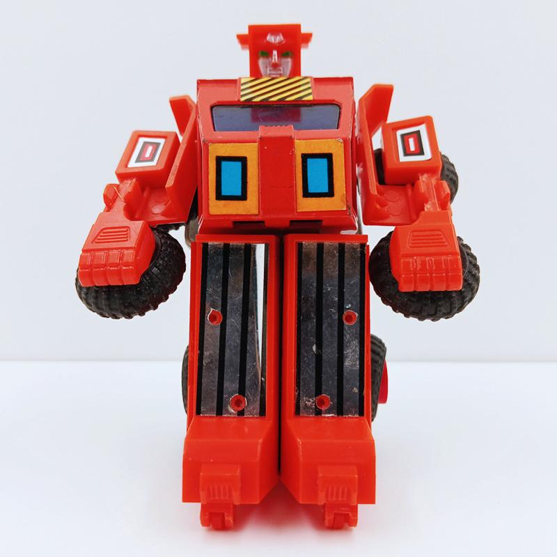 Mega MotoBot Shovel Truck MC Toy 1984 Action Figure, Overige generaties, Ophalen of Verzenden, Zo goed als nieuw, Overige rassen