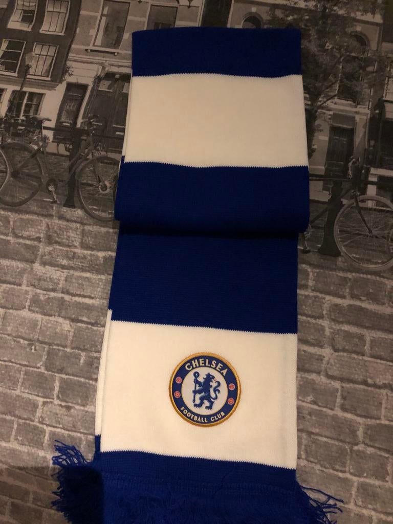 Chelsea Football Club Sjaal - Nieuwstaat, Maat M, Ophalen of Verzenden, Zo goed als nieuw, Clubaccessoires
