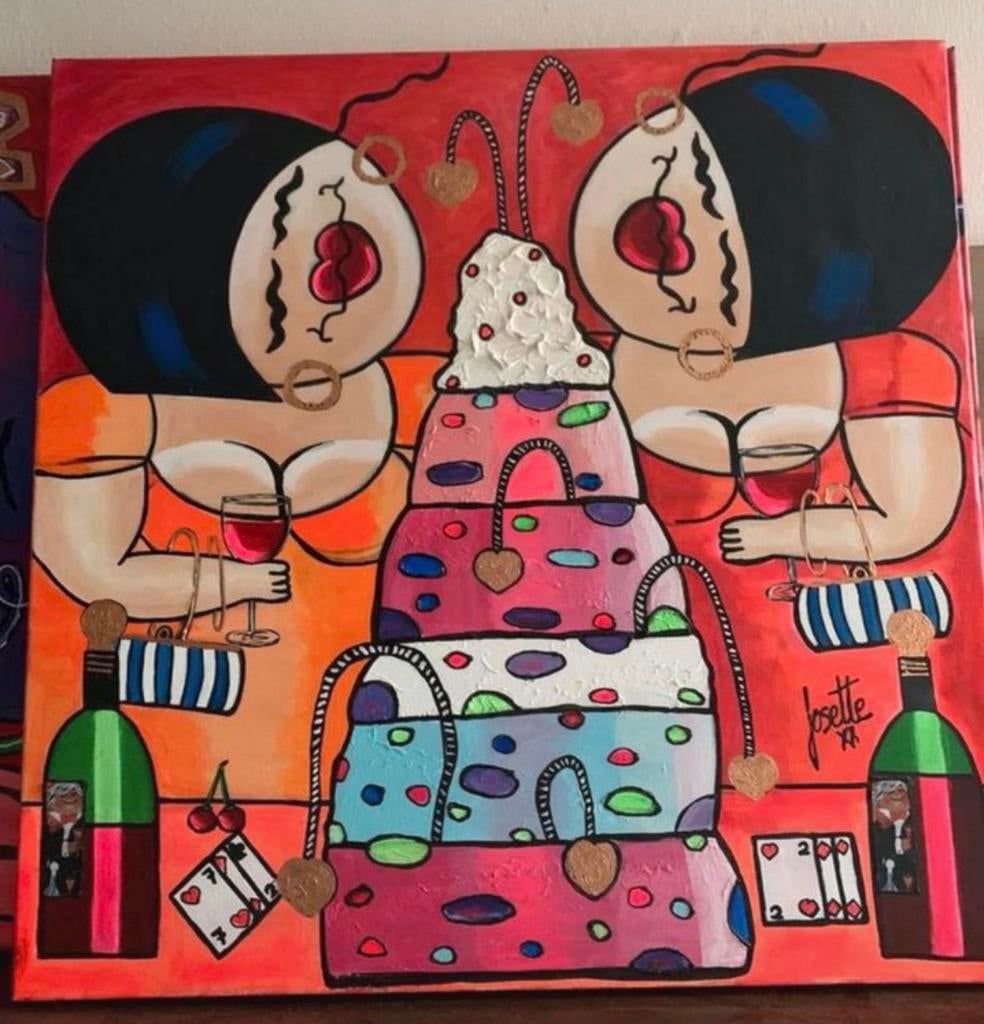 De Vrolijke Tantes van Josette Caelen, Ophalen of Verzenden