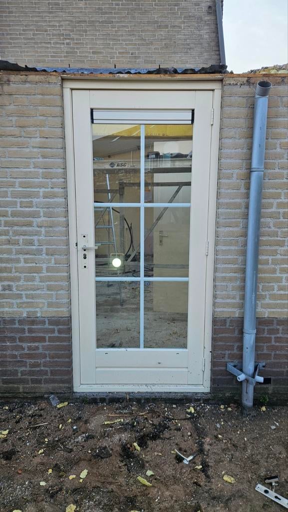 Keuken deur, Ophalen of Verzenden, Hout, 75 tot 150 cm, Deurkozijn