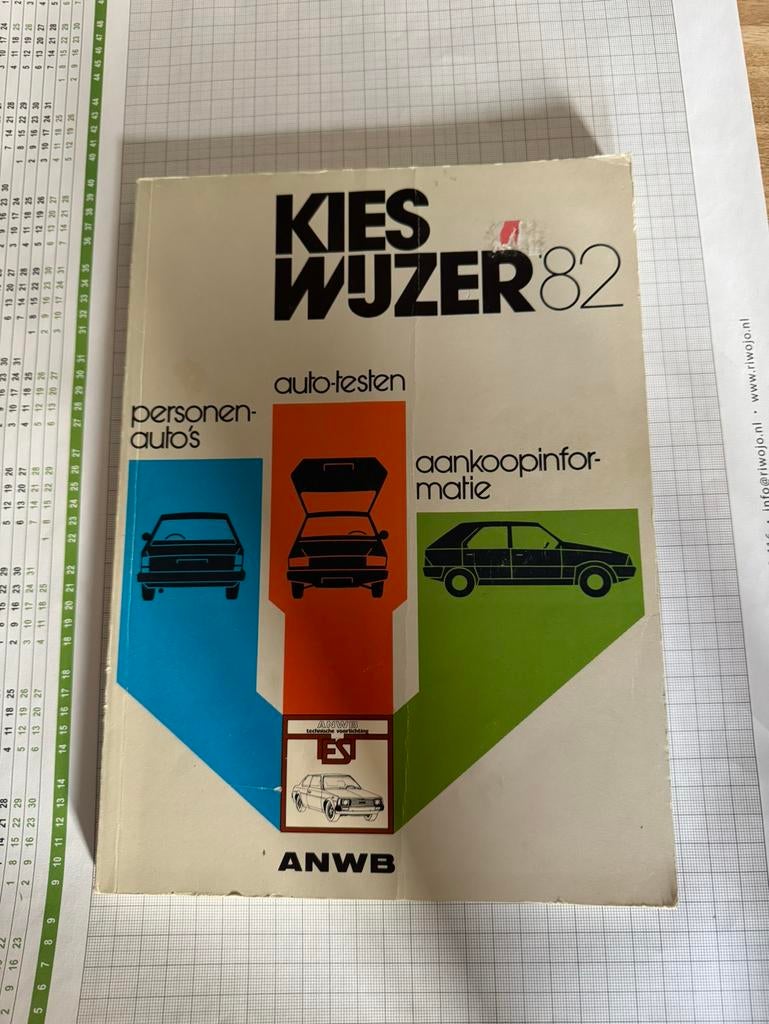 Anwb kieswijzer 1982-ford escort 1300 L, Ophalen of Verzenden, Gelezen, Ford