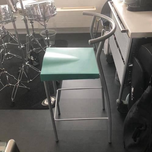 Philippe Starck barkruk Hi Glob, Kartell, Huis en Inrichting, Barkrukken, Ophalen, 60 tot 90 cm, Zo goed als nieuw, 1 kruk