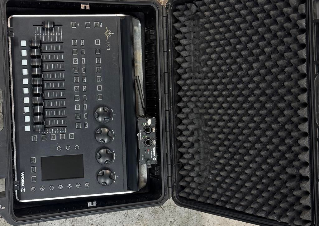 Huren - Lightshark LS1 Lichttafel met LS Node 4, Muziek en Instrumenten, Licht en Laser, Ophalen of Verzenden, Gebruikt, Licht