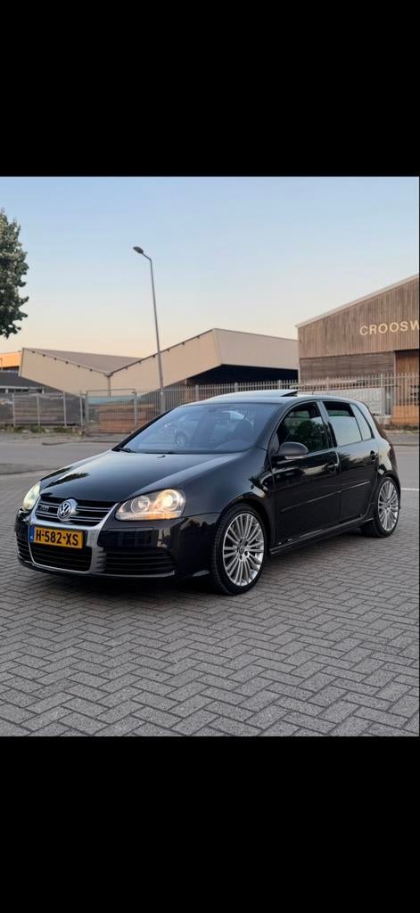 Volkswagen Golf 3.2 V6 184KW R32 4D 4M AUT 2007 Zwart, Auto's, 3189 cc, Zwart, Vierwielaandrijving, Geïmporteerd