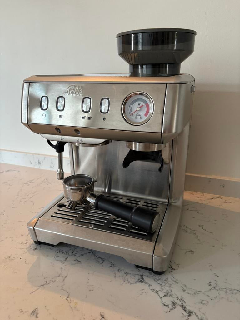 Solis espressomachine, Ophalen of Verzenden, Zo goed als nieuw