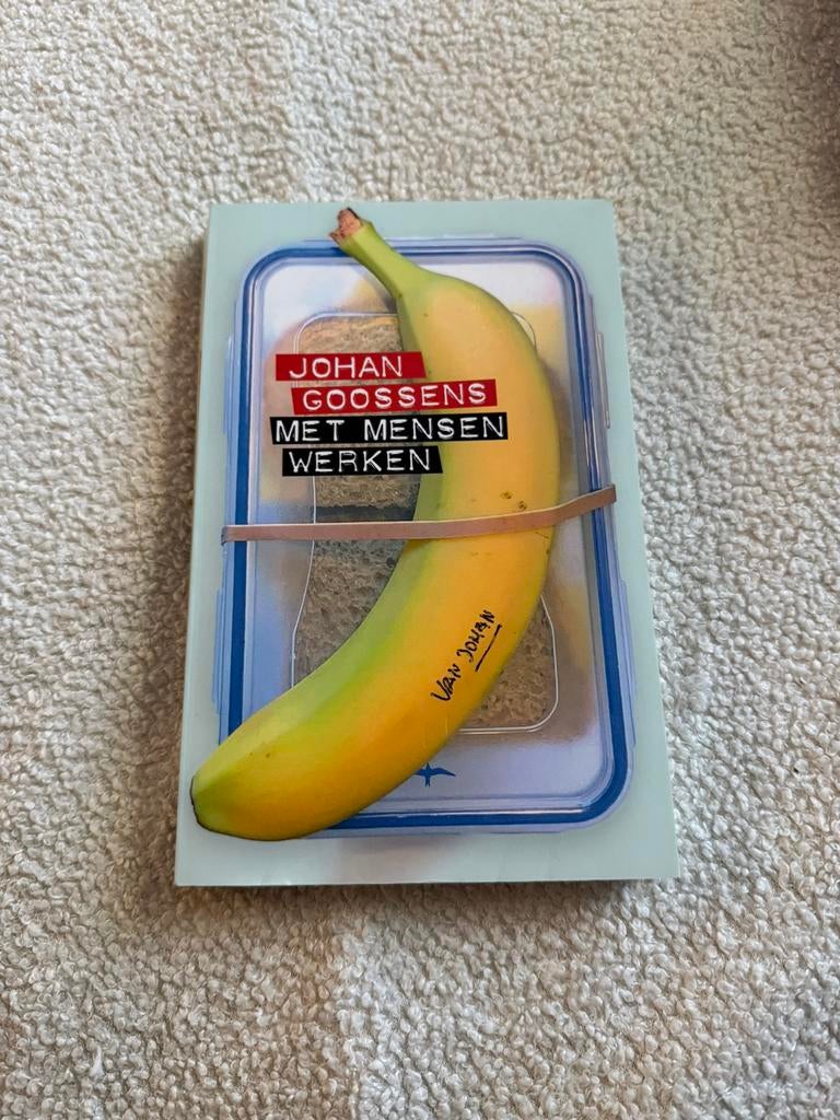 Johan Goossens - Met mensen werken, Ophalen of Verzenden, Zo goed als nieuw, Johan Goossens