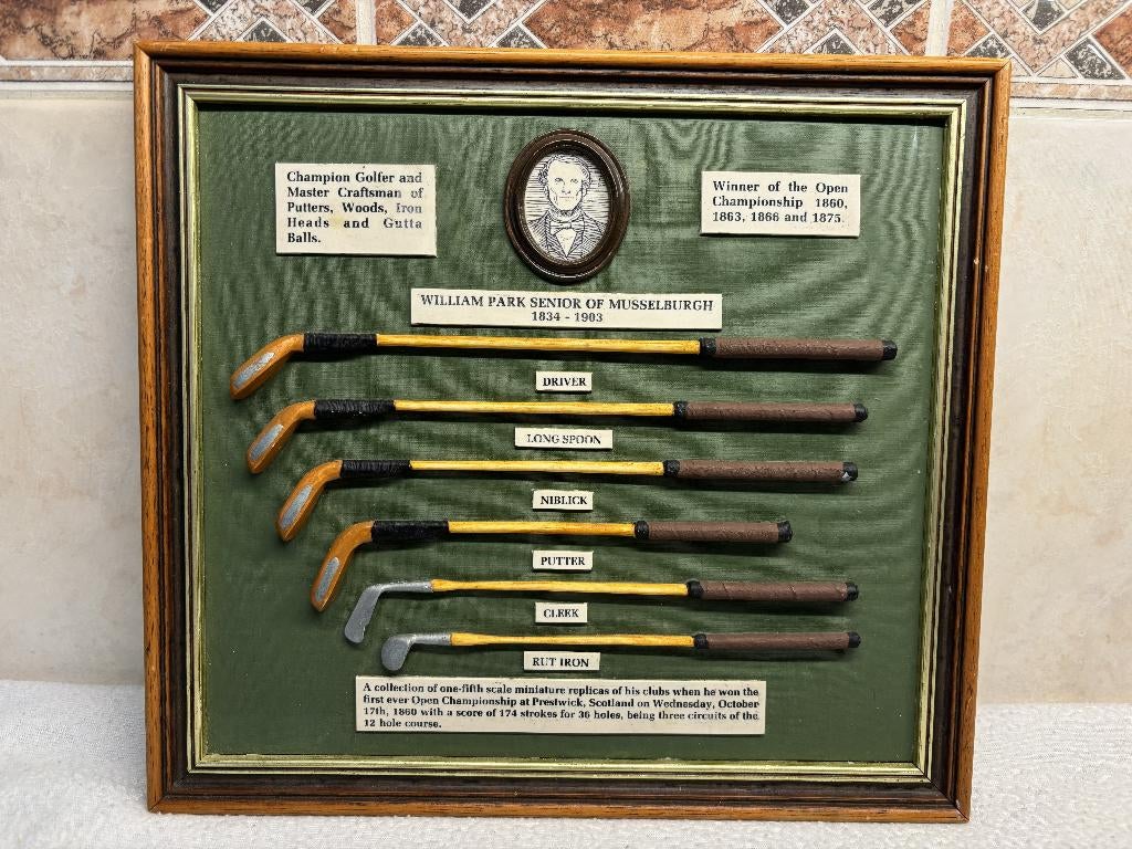 Lijst Champion Golfer William Park, Ophalen of Verzenden