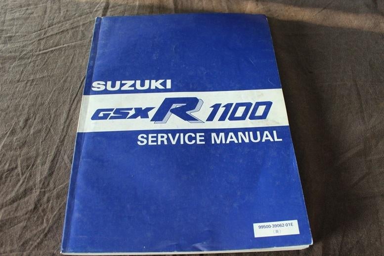 Suzuki GSX-R1100 1990 motorcycle sevrice manual GSX R1100, Ophalen of Verzenden, Suzuki