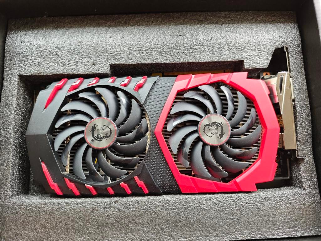 MSI GeForce GTX 1060 Gaming X 6GB - Weinig gebruikt, Computers en Software, Videokaarten, PCI-Express 3, HDMI, Ophalen of Verzenden