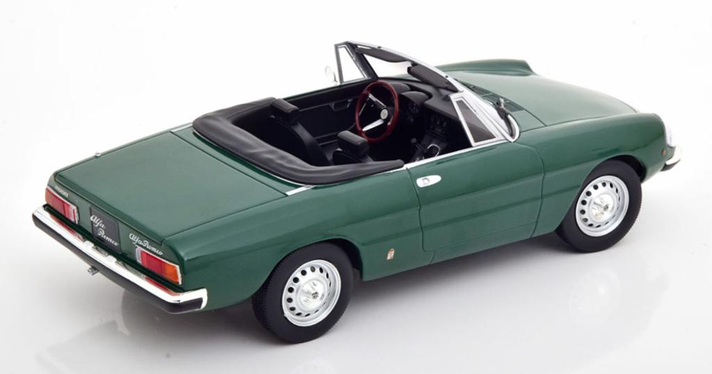 Alfa Romeo 2000 Spider '78 Groen L. Ed. 1/18 NOREV R. 187881, Verzenden, Nieuw, Auto, Norev