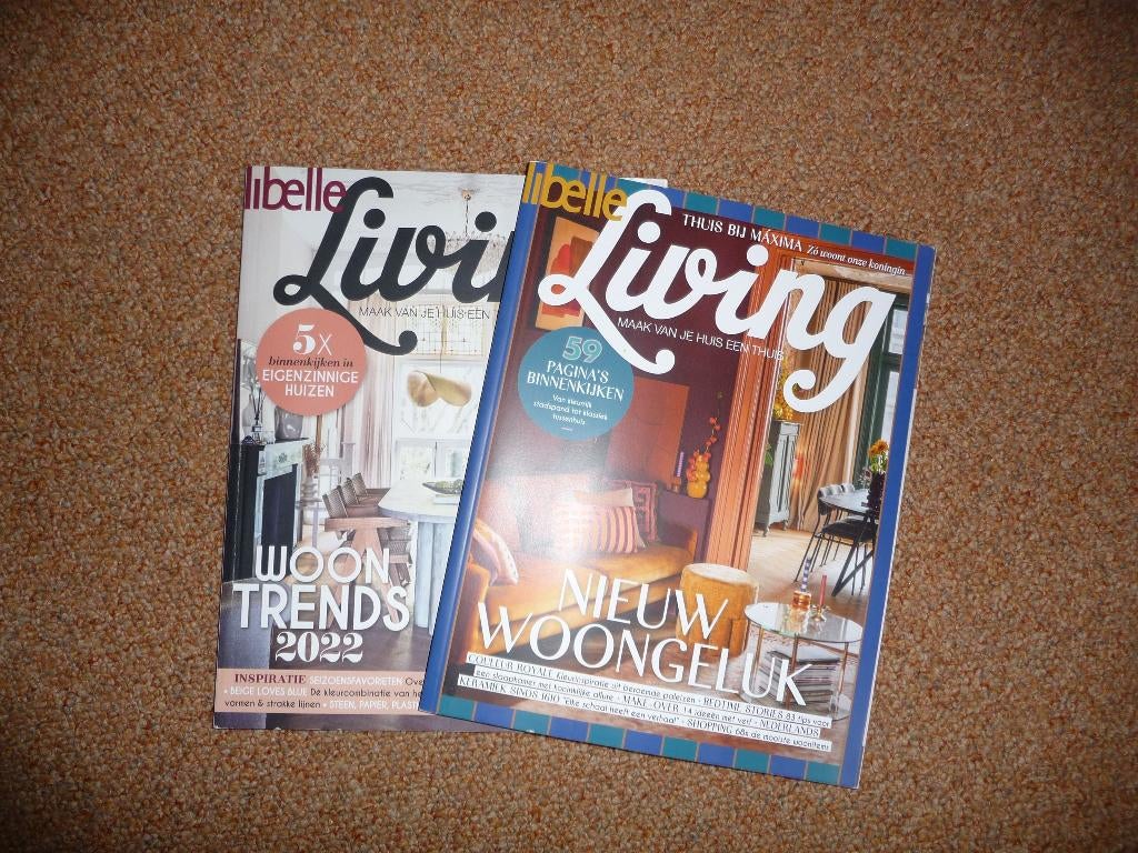 2 x Libelle Living, Ophalen of Verzenden, Zo goed als nieuw, Damesbladen