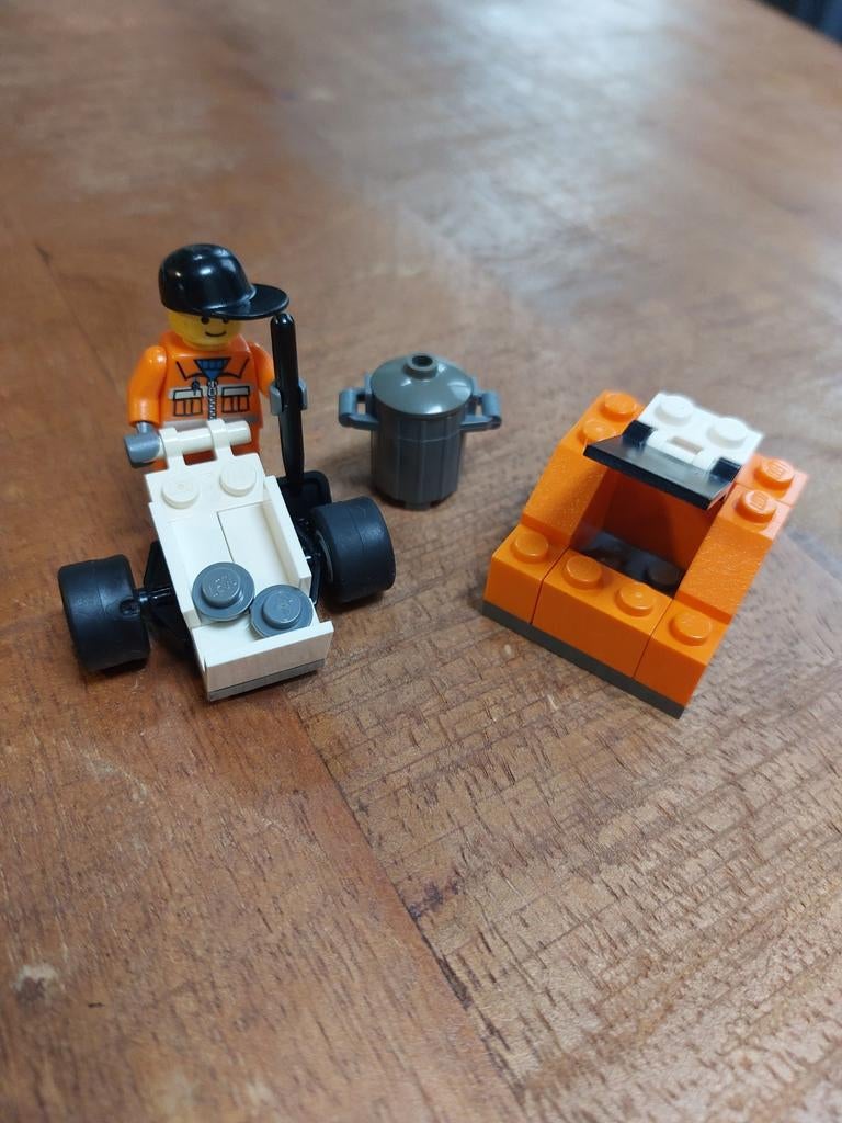 Lego City 5611 Gemeentewerker/schoonmaker, Ophalen of Verzenden, Zo goed als nieuw, Complete set, Lego