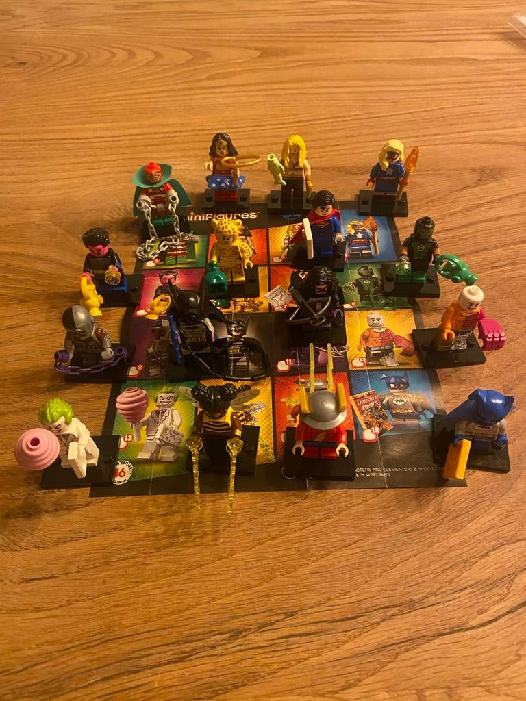 Lego DC Minifiguren Complete Set - Zo Goed Als Nieuw!, Ophalen of Verzenden, Zo goed als nieuw, Complete set, Lego