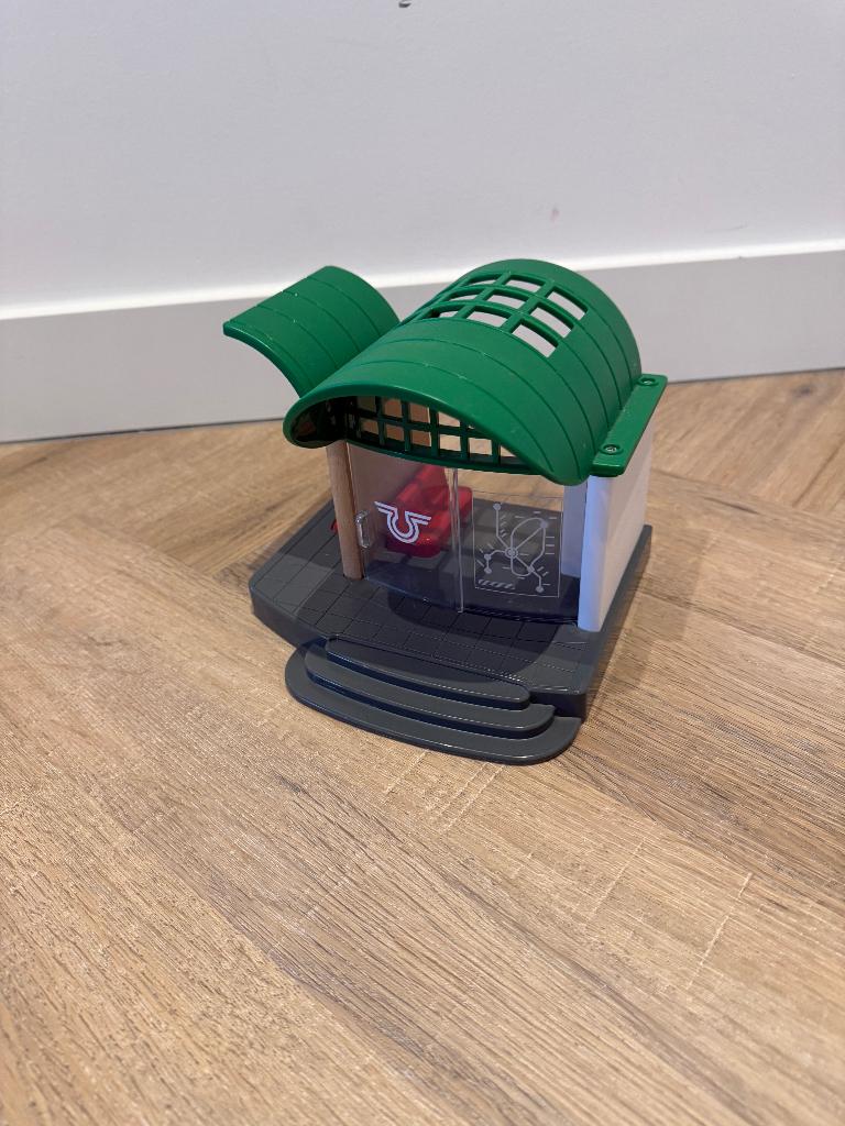 Heel goed Brio houten trein metro station 33745 geluid set, Ophalen of Verzenden, Zo goed als nieuw