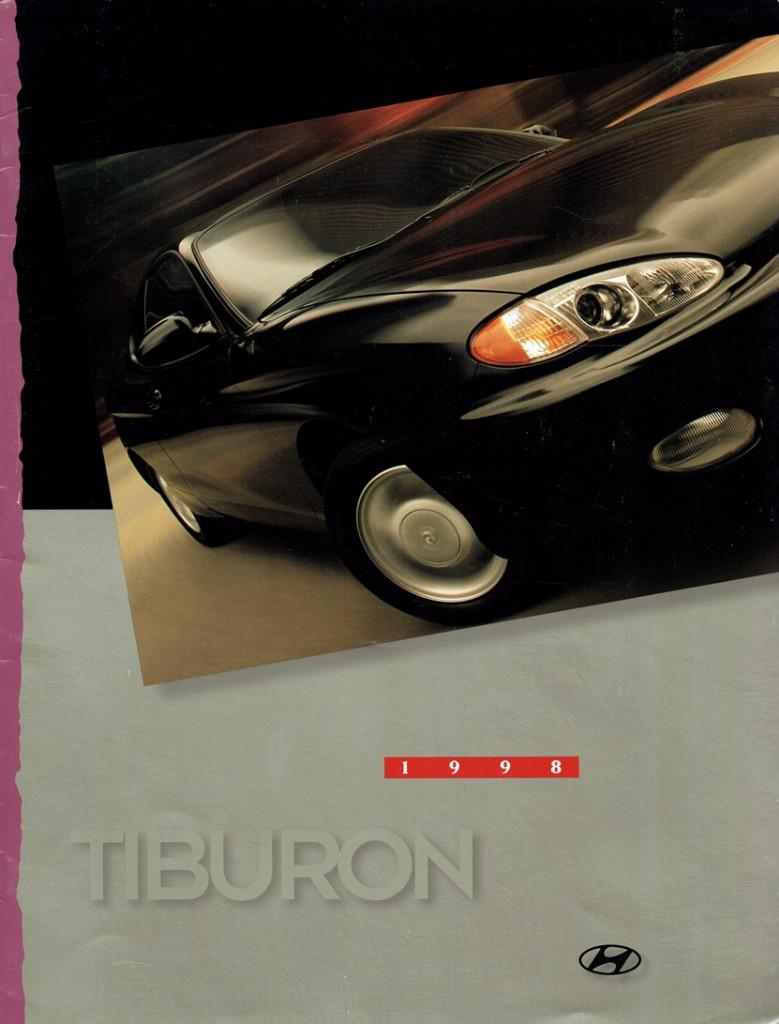 Folder Hyundai Tiburon (USA-uitgave - 1998), Verzenden, Gelezen, Overige merken
