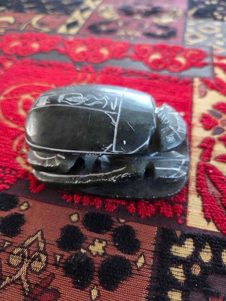 Speksteen Scarabee, Ophalen of Verzenden