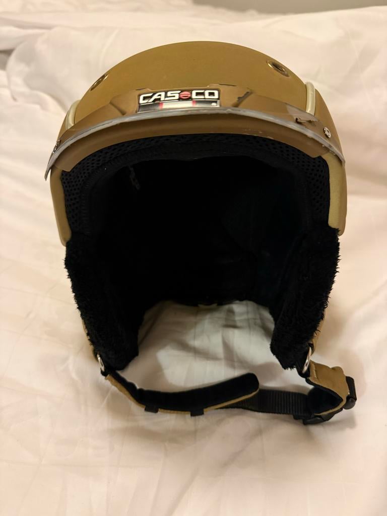 Casco gouden Skihelm - Maat S, Overige merken, Gebruikt, Ophalen of Verzenden, Kleding