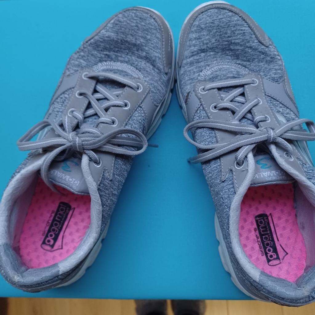 Skechers Go Walk Dames Sneakers Maat 38, Skechers, Ophalen of Verzenden, Sneakers of Gympen, Grijs