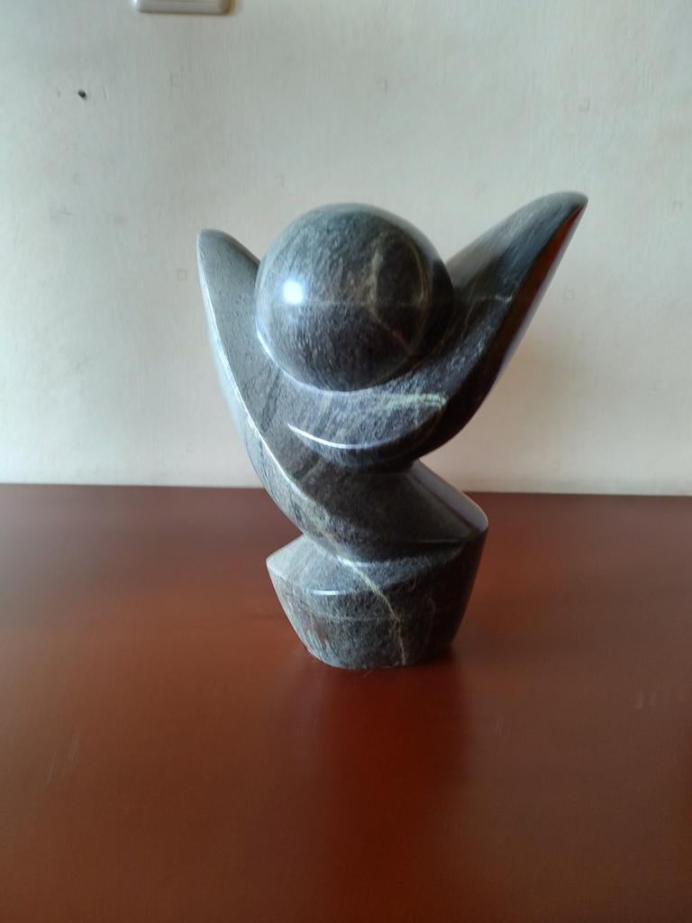 beeld van terrazzo / speksteen, Ophalen of Verzenden