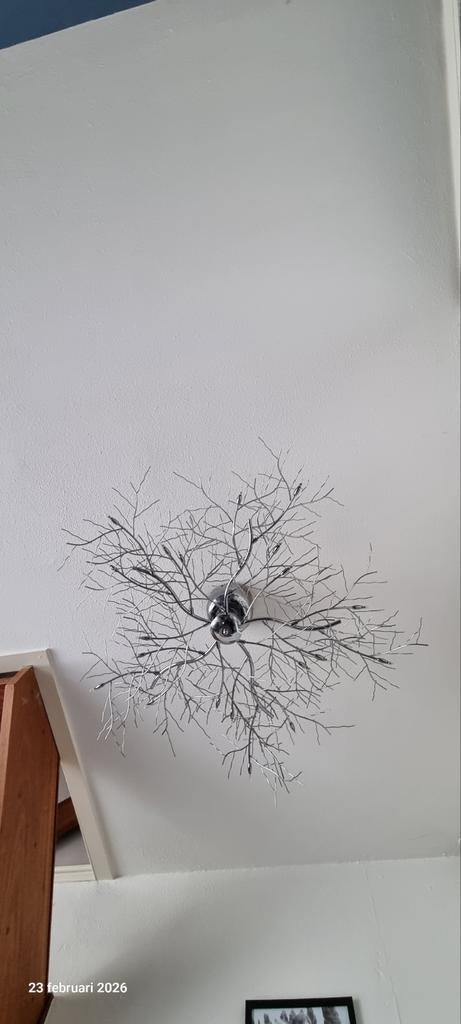 Dimbare Takkenlamp - Sfeervolle Verlichting, Huis en Inrichting, Ophalen, Zo goed als nieuw, Metaal, Modern