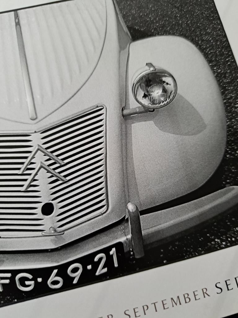 Citroën Deux Chevaux 2CV eend auto verjaardags kalender, Ophalen of Verzenden, Jaarkalender, Nieuw
