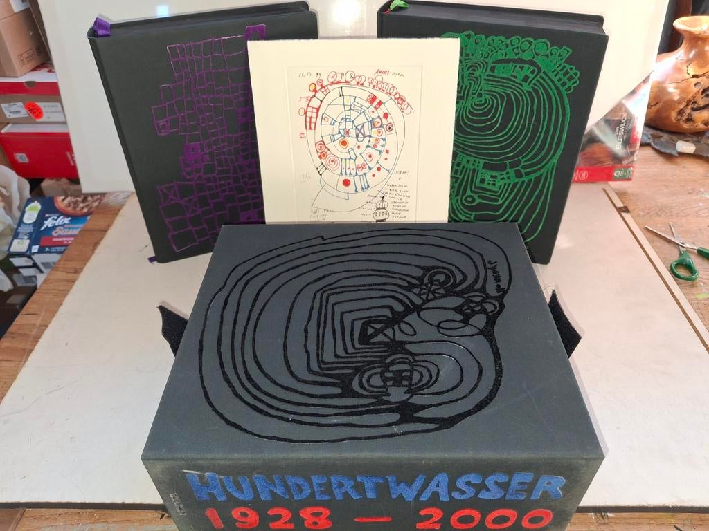 Hundertwasser 1928-2000 Taschen Uitgave  incl. Litho nr 316, Ophalen of Verzenden