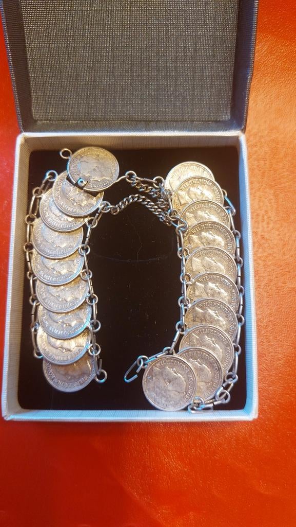 Zilveren Wilhelmientjes, Ophalen of Verzenden, Zilver, Zilver