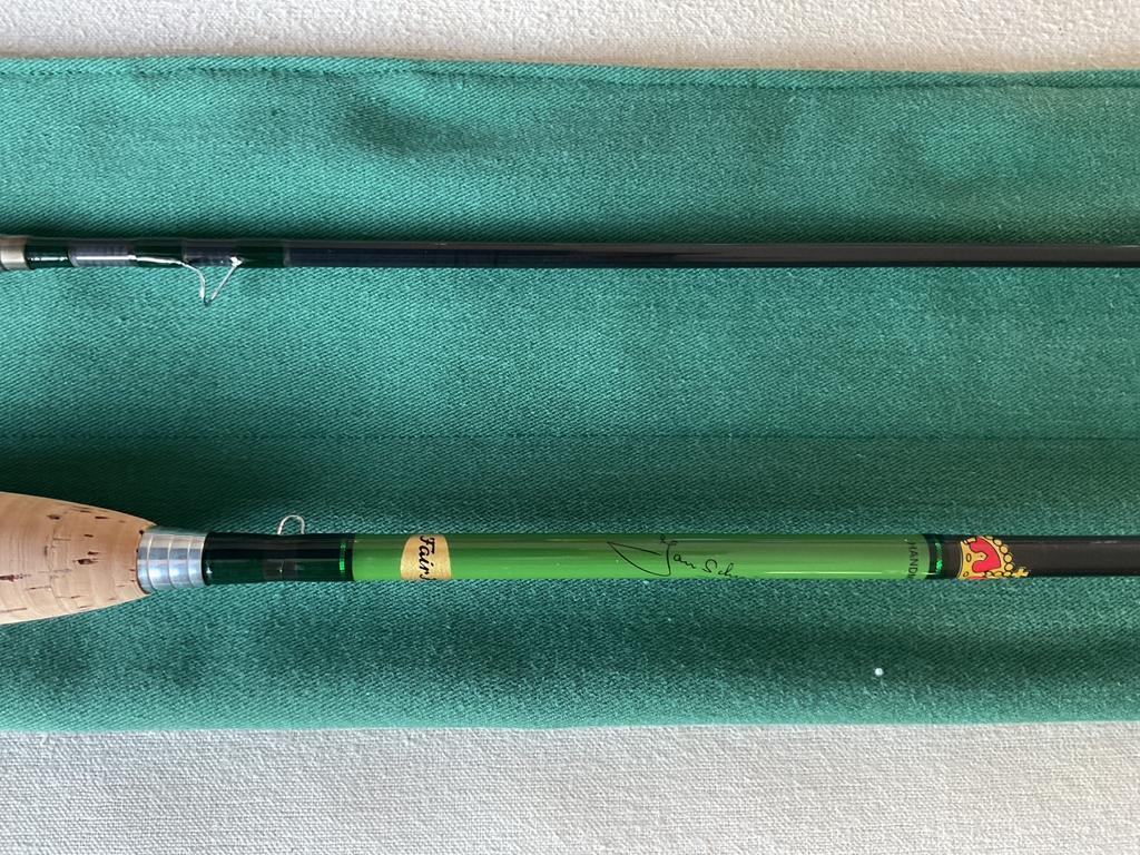 Fairplay Grafiet 4-260 #4 Vliegenhengel 2m60 . Onbevist !, Ophalen, Zo goed als nieuw, Werphengel