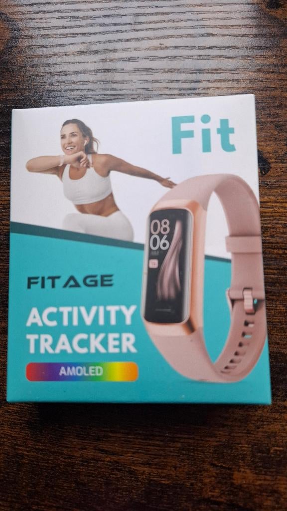 Fit Age Activity Tracker roze, Nieuw, Ophalen of Verzenden, Roze, Android