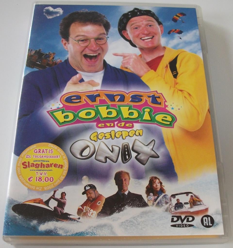 Dvd *** ERNST & BOBBIE *** En de geslepen Onix, Avontuur, Alle leeftijden, Ophalen of Verzenden, Zo goed als nieuw