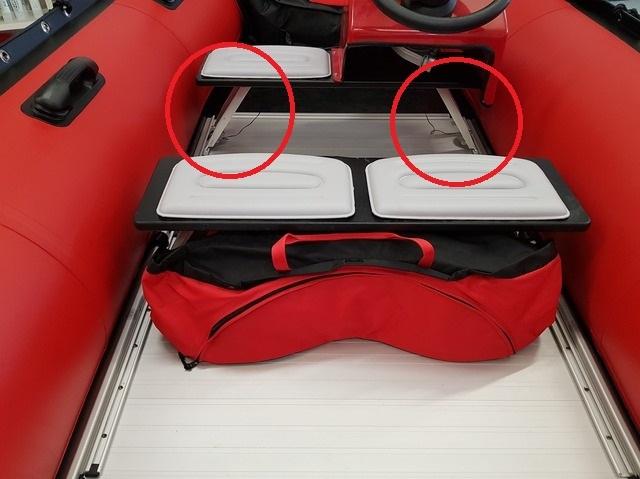 Z7195 Aluminium banksteun voor Zodiac en Bombard. € 75,00, Ophalen of Verzenden, Nieuw, Overige typen